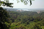 Foto, Bild: Blick auf das alte Goa und den Mandovi-Flu