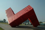 Foto, Bild: Beim Tuntex Sky Tower findet jhrlich das Internationale Container Art Festival statt