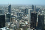 Foto, Bild: Blick ber die City von Melbourne