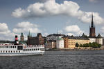 Foto, Bild: Gamla Stan in Stockholm mit Fhre