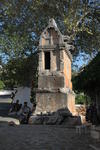 Foto, Bild: Sarkophag in der Altstadt von Kas in Lykien in der Trkei