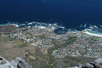 Foto, Bild: Blick vom Tafelberg auf Camps Bay