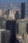 Foto, Bild: Manhattan mit Chrysler Building und Queensboro Bridge vom Empire State Building aus