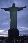 Foto, Bild: Christusstatue (Cristo Redentor) auf dem Corcovado