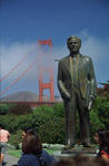 Foto, Bild: Strauss-Denkmal im Golden Gate Park