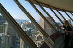 Foto, Bild: Blick vom Turm des Harbour Centre Complex