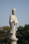 Foto, Bild: Statue in der Tempelanlage Xichan Si