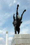Foto, Bild: Denkmal für den Revolutionsführer gegen die Holländer Prinz Diponegoro (1785-1885)