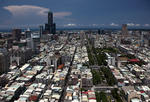 Foto, Bild: Blick vom Han-Hsien International Hotel auf die City und den Tuntex Sky Tower