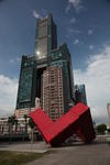 Foto, Bild: Der 348 m hohe Tuntex Sky Tower mit 85 Stockwerken und dem Luxushotel The Splendor