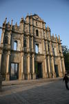 Foto, Bild: Die 1620-1627 erbaute Fassade der 1835 abgebrannten Paulus-Kathedrale