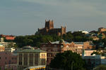 Foto, Bild: City von Newcastle mit Christ Church Cathedral