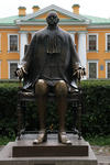 Foto, Bild: Denkmal für Peter den Großen mit dem kleinen Kopf von Michail Schemjakin