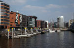 Foto, Bild: Sandtorhafen und Magellanterassen  in der Hafencity Hamburg