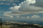Foto, Bild: Blick von den Bergen auf Las Palmas