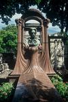 Foto, Bild: Grab von Emile Zola auf dem Cimetiere de Montmartre in Paris